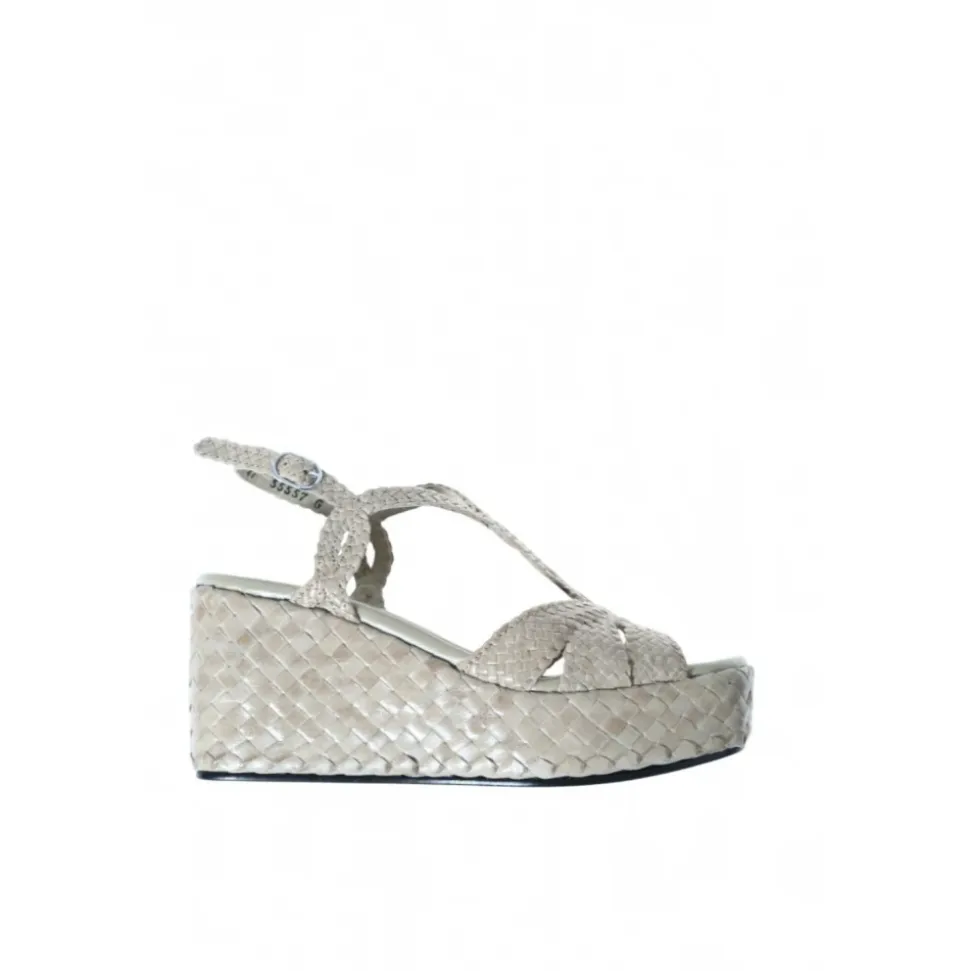 Woven Leather Sandal