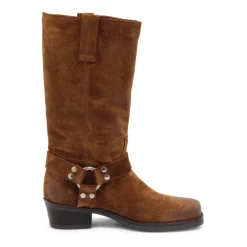 Wysokie Buty Vintage Effect