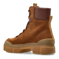 Zamszowe buty za kostkę