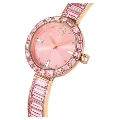 Zegarek Unisex Matrix Bransoletka 25 mm Różowe Złoto Różowy 5679890