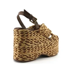 Zeppe in Raffia
