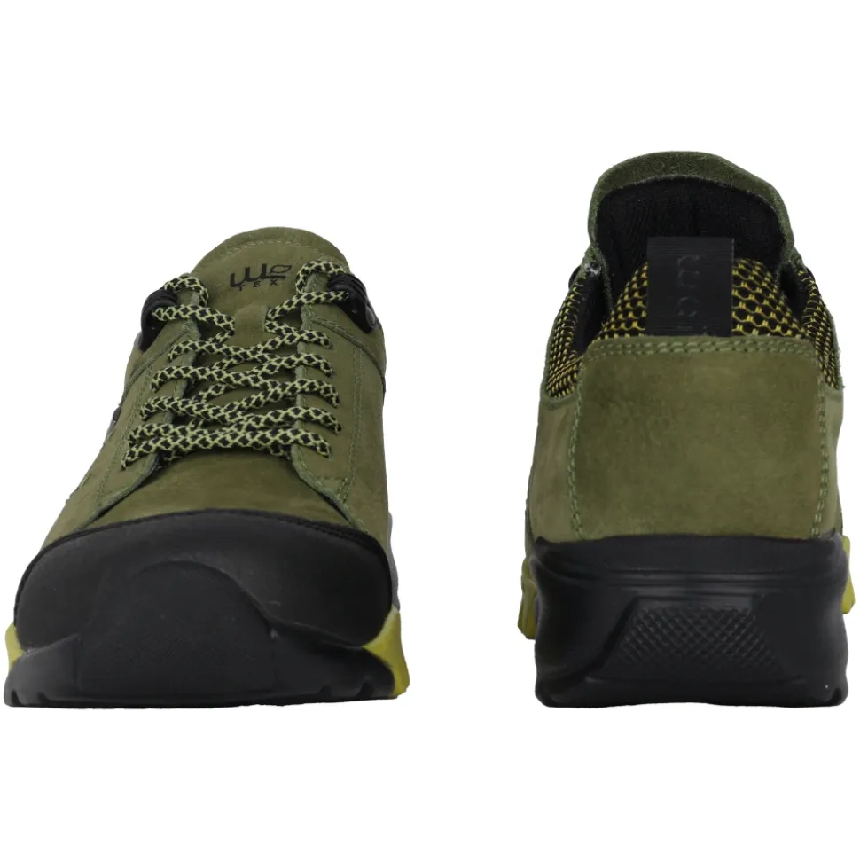 Zielone buty trekkingowe dla kobiet