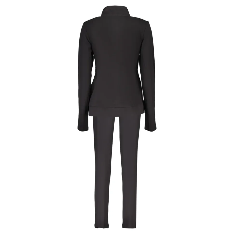 Zip And High Neck Tracksuit