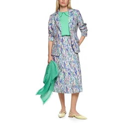 Zweiknopfblazer aus Scubajersey